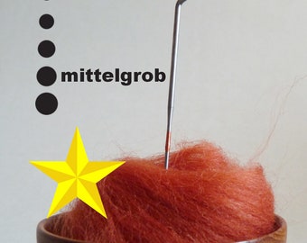 5x star felting needle - medium 36 gauge