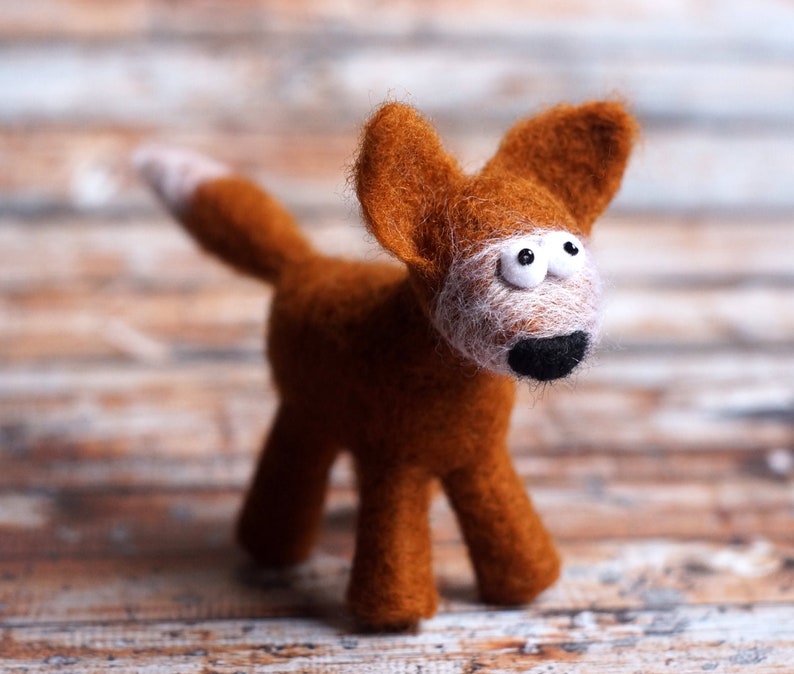 Funny little felt-fox image 1