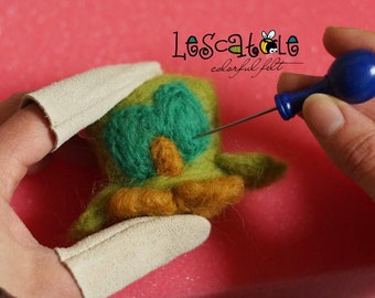 Finger protectors for needle felting