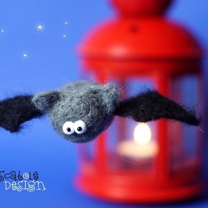 Funny felted bat image 3