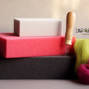 Cutting base for needle felting - different variants to choose from