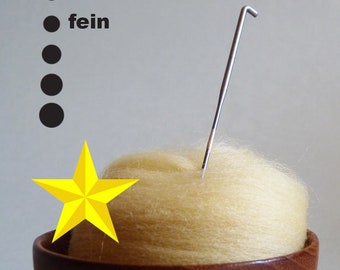 5x star felting needle - fine 40 gauge