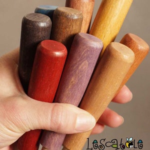 Wooden felting needle holder image 1