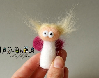 Guardian angel - needle felted