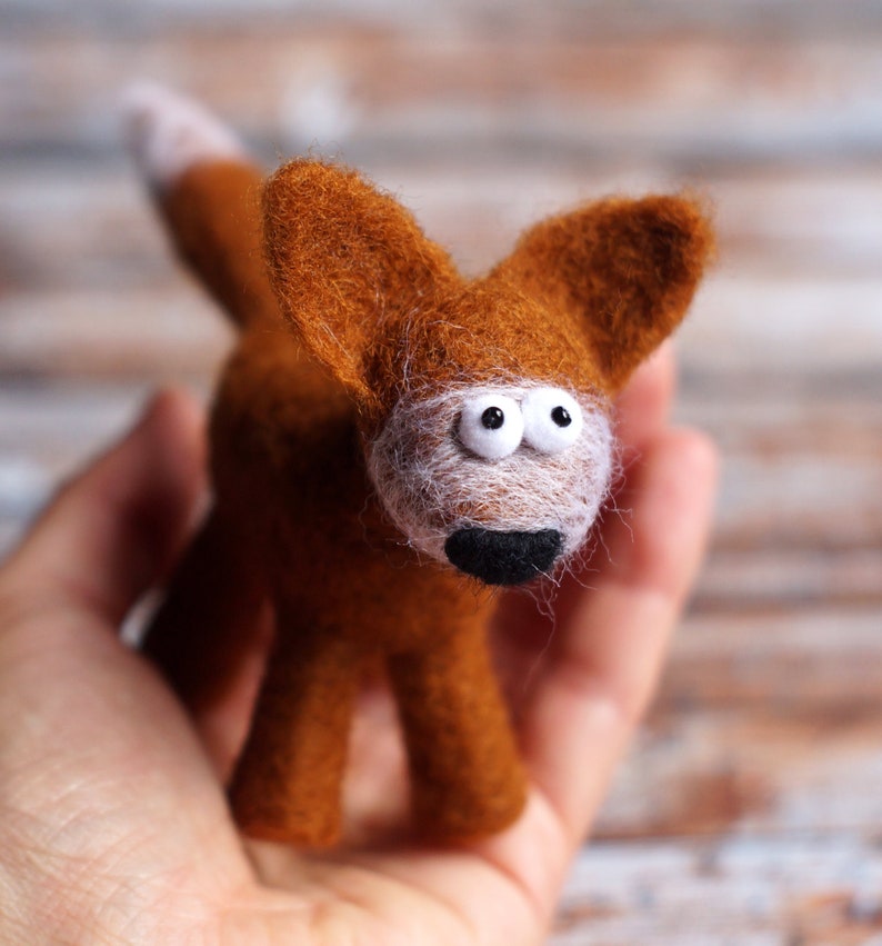 Funny little felt-fox image 4