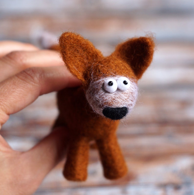 Funny little felt-fox image 3