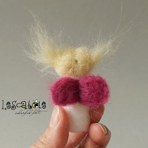 Guardian angel needle felted image 2