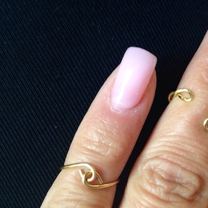 Infiity Interlocking Midi Ring, Over the Knuckle Ring