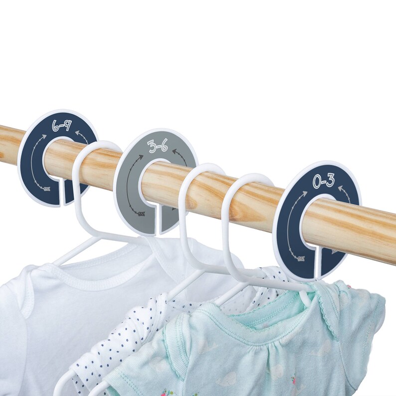 Baby Closet Dividers Full Quiver Boy Set of 6 Size Etsy