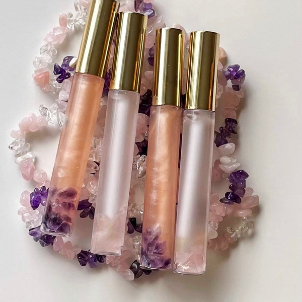 Goddess Crystal Healing Lip Gloss | Crystal Infused Lip Gloss