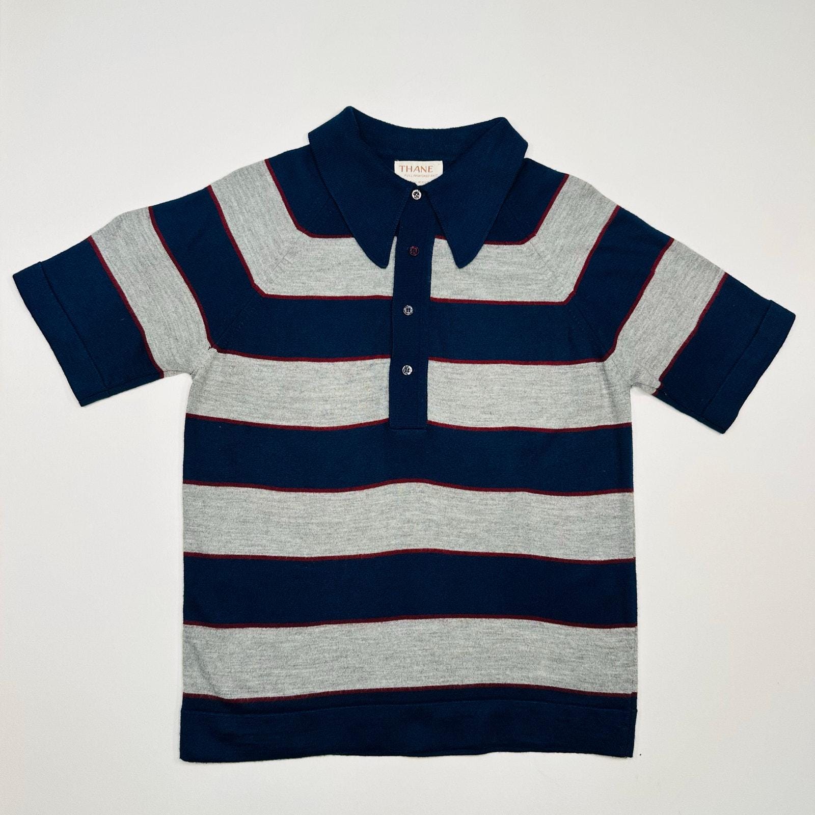 70s knit polo - Etsy 日本