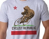 California Bear on Bike