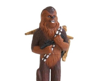 Chewbacca & C3PO Figurine, Vintage