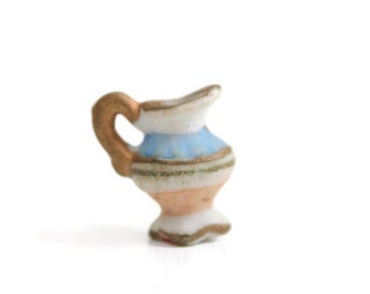 Dollhouse Pitcher Vase by Petite Princess, Ceramic, Vintage