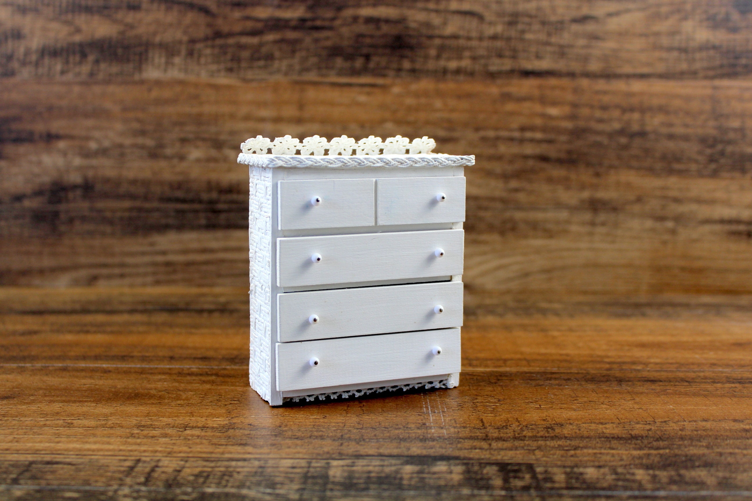 12+ Wicker Dresser White
