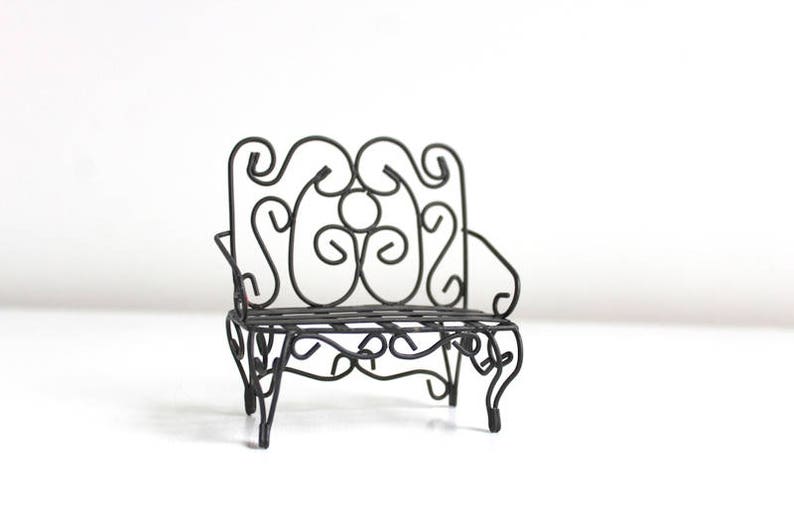 dollhouse bench