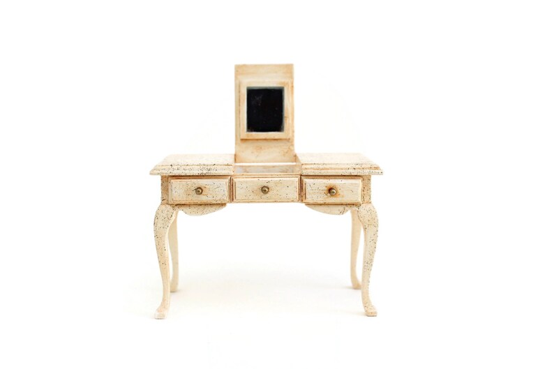 Dollhouse Dry Sink Dollhouse Vanity Dollhouse Dresser Miniature Vanity Dollhouse Bedroom Miniature Dresser Miniature Bedroom