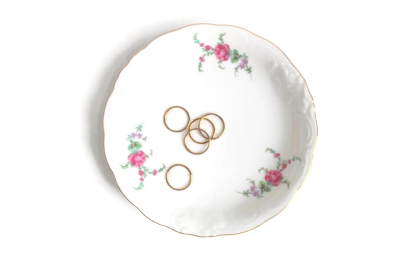 Pink Rose Bowl Royal Kent Bowl Royal Kent China Pink Rose Ring Dish Rose Ring Dish Pink Ring Dish Rose Trinket Royal Kent Pink Rose Bowl