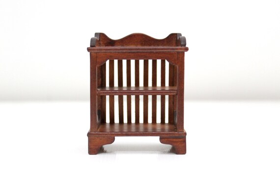 dollhouse bookcase etsy