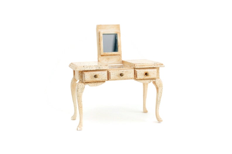 Dollhouse Dry Sink Dollhouse Vanity Dollhouse Dresser Miniature Vanity Dollhouse Bedroom Miniature Dresser Miniature Bedroom