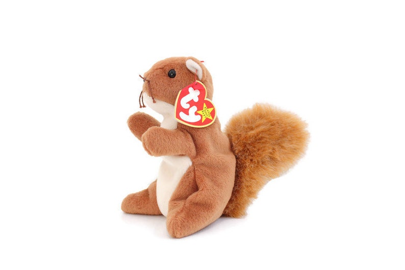 Vintage Retired 1996 Nuts the Squirrel Beanie Baby by Ty with | Etsy