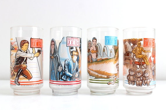 return of the jedi glasses from burger king