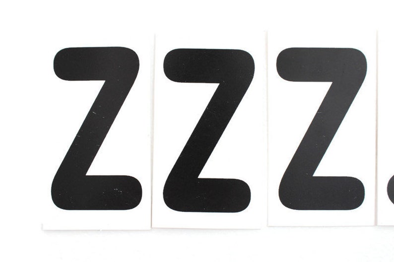 Vintage Zzz Letters Zzz Wall Art Zzz Sign Sleep Letters Etsy