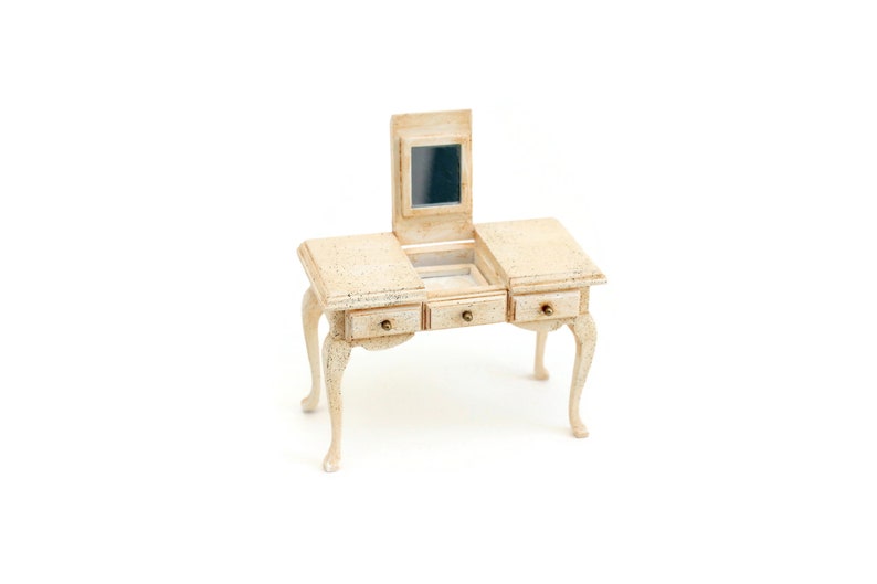 Dollhouse Dry Sink Dollhouse Vanity Dollhouse Dresser Miniature Vanity Dollhouse Bedroom Miniature Dresser Miniature Bedroom