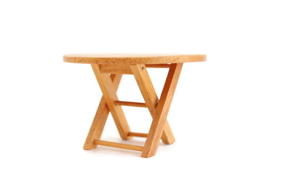 Puppenhaus Tisch & Stuhl Set Miniatur Tisch und Stuhl Set | Etsy