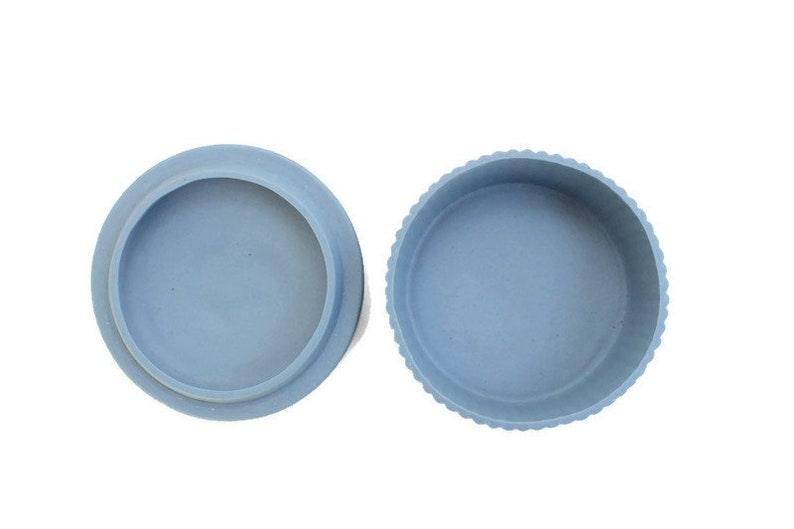 Wedgwood Style Trinket Dish Blue Jewelry Box Wedgwood Style Jewelry Box Wedgwood Style Trinket Box Blue Trinket Box Blue Ring Dish