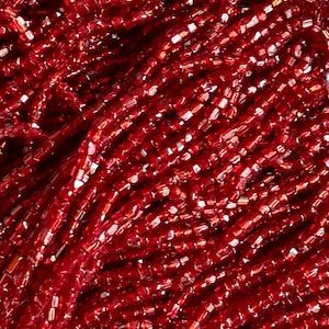 Red Charlotte Cuts Hank - Vintage French 1940’s