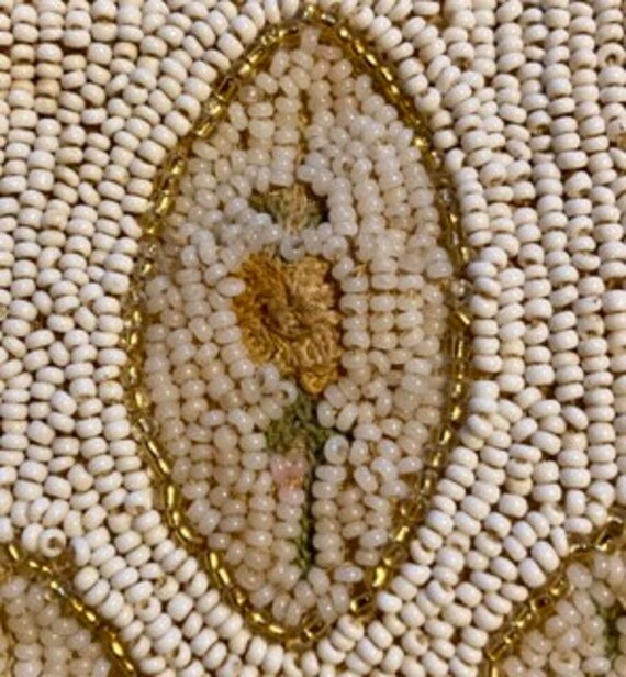 Antique Beaded French Evening Bag - image 2