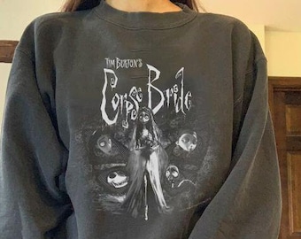 90S Corpse Bride Shirt, Vintage Horror Corpse Bride Halloween shirt