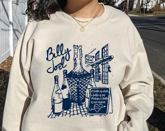 Vintage Billy Joel Concert Shirt, Vintage 80s Piano Man Glass Houses Billy Joel Fan Gifts Unisex T Shirt