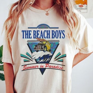 The 1985 Tour Band Vintage Shirt, 80s The Summer In Paradise The Beach Boys Tee, The Beach Boys Fan Tee Sweatshirt Trending