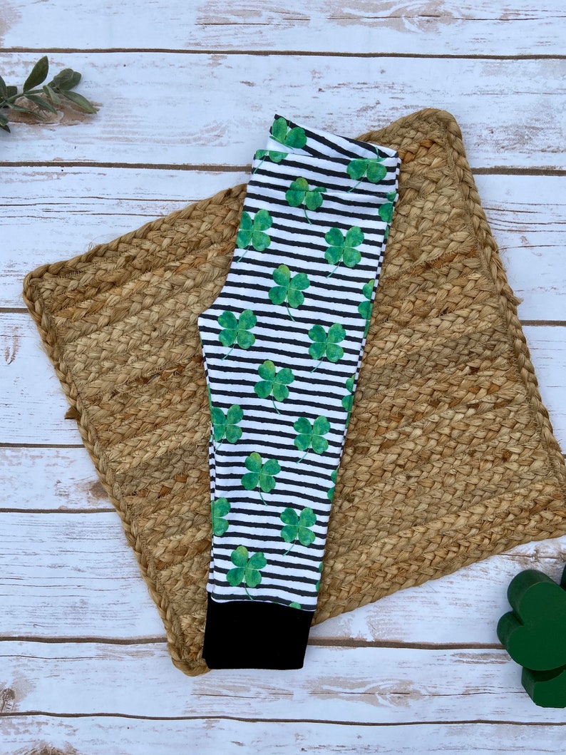 baby st patricks day leggings