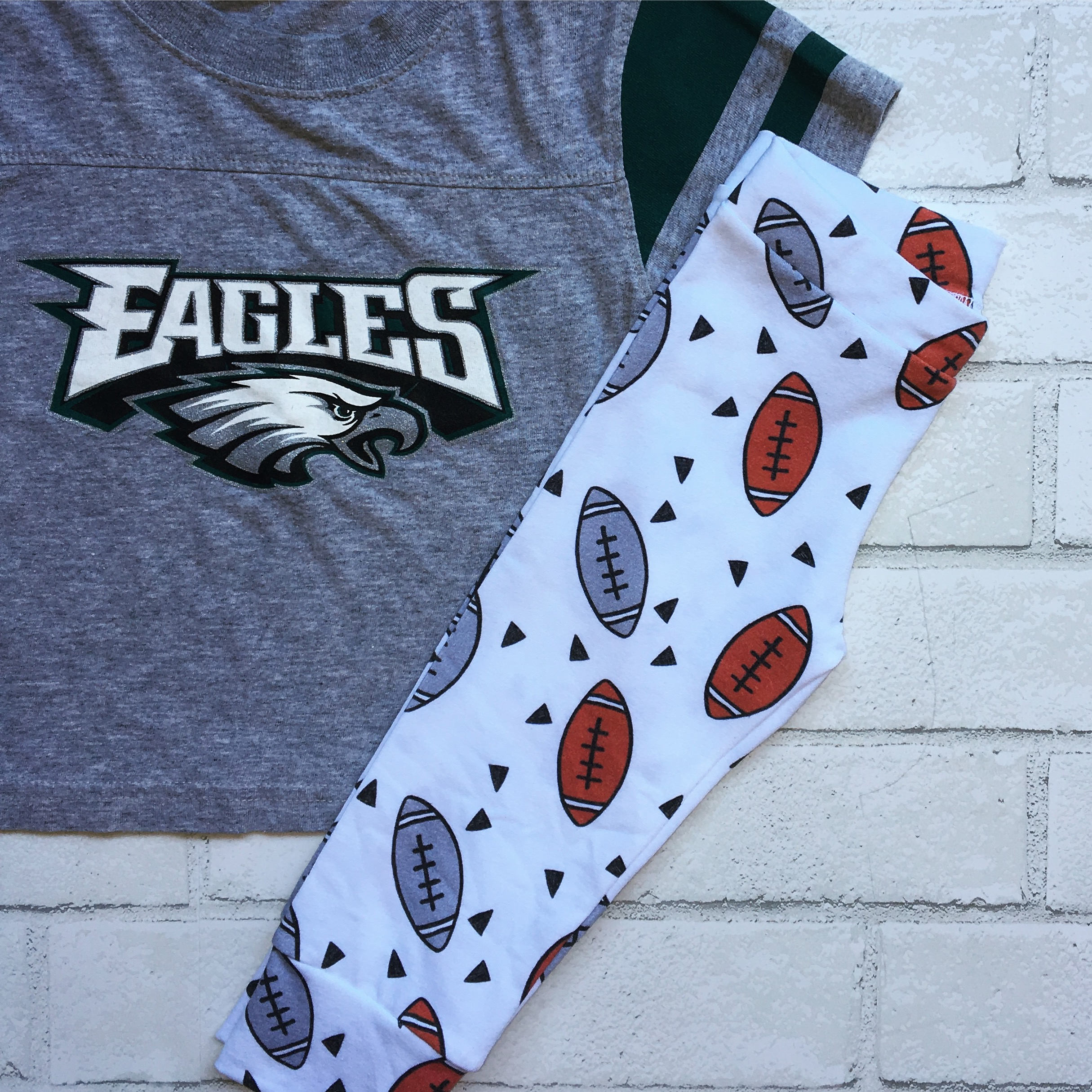 Football Leggings // Toddler and Baby Football Pants Etsy