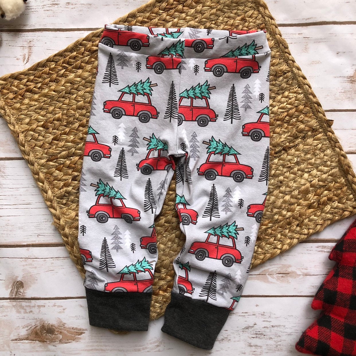 Boys Christmas Pants - Etsy