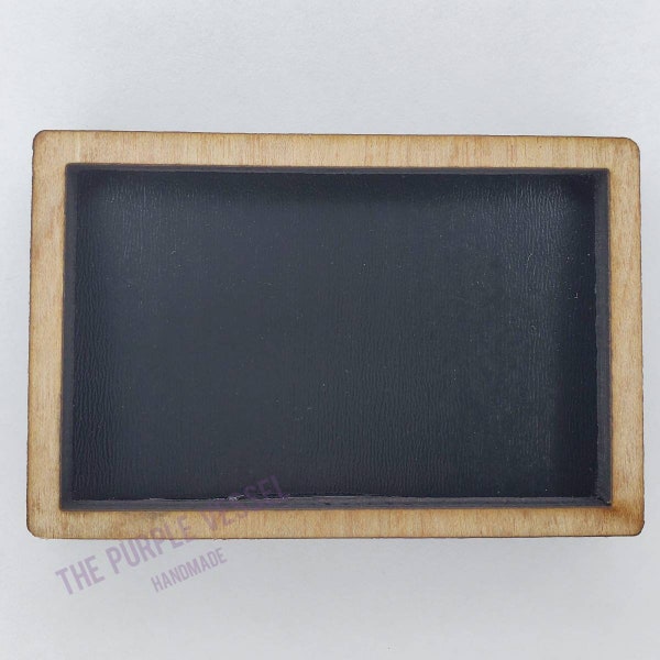 Chalkboard, dry erase board, shadow box, framed chalkboard, frame dry erase board, farmhouse style, rustic, home and office, dollhouse decor