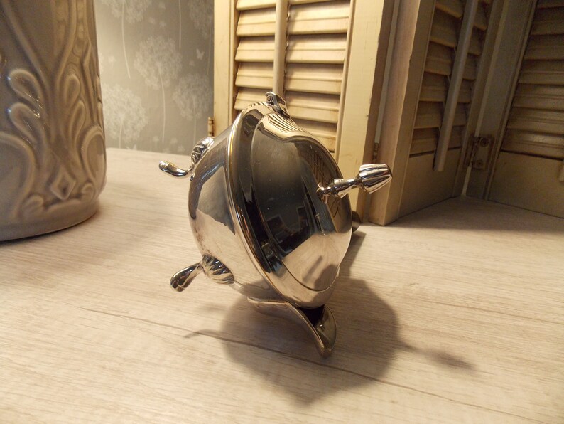 SILVER GRAVY / SAUCE Server With Hinged Lid & Long Serving Etsy