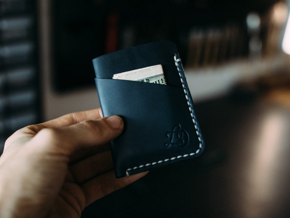 The Jackson Leder Kartenhalter Leder Kartenhulle Leder Slim Wallet Minimalistische Leder Geldborse Herren Damen Kartenhalter Leder Etsy