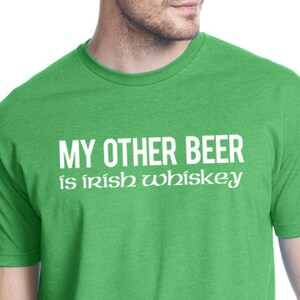 Craft Beer St Patrick Day shirt Beer and Whisky, Irish Shirt, funny shirts, pub crawl shirt, Irish Drinking Shirt