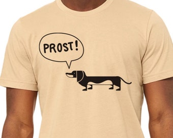 ¡Prost! Pup Dachshund Oktoberfest- Camisa de cerveza artesanal