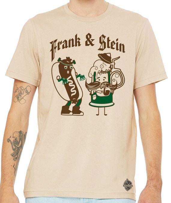 Discover Frank & Stein Frankenstein Oktoberfest- Craft Bier T-Shirt