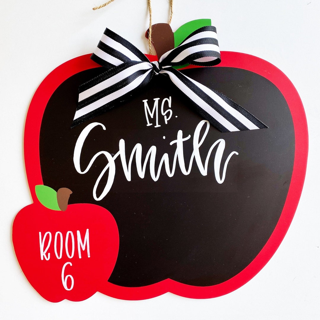 Personalized Classroom Sign, Teacher Sign, Teacher Door Sign, Classroom ...