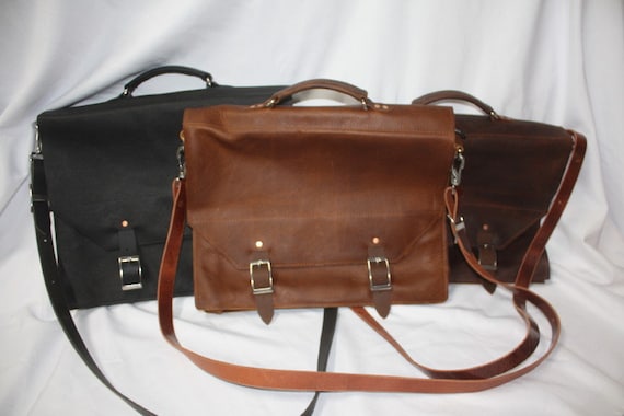 kodiak leather messenger bag