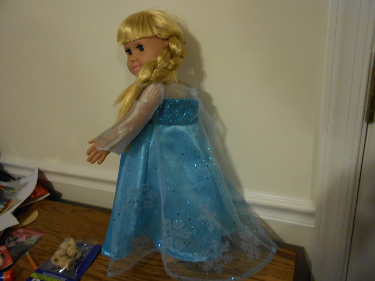 Elsa Doll Dress From The Movie Frozen Etsy elsa-doll-dress-from-the-movie-frozen-etsy