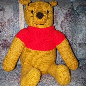 Crochet Winnie the Pooh and friends Winnie the Pooh
