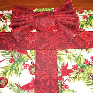 Christmas package placemats
