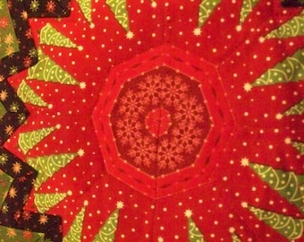 Christmas kaleidoscope Table topper